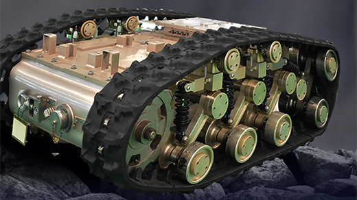 Track type chassis design