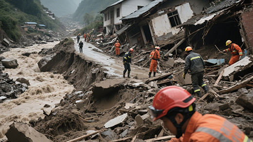 Special disaster scene