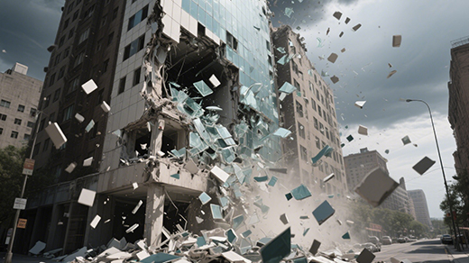 Construction blasting