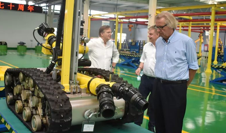 Overseas expansion | | Guests from Norway, Sweden, and Finland came to the company specifically for inspection