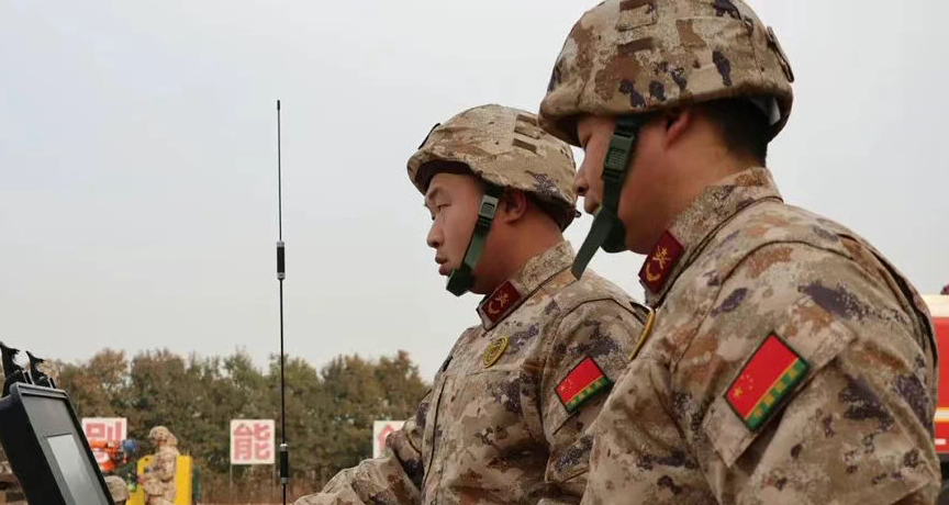 Xinke Robot Participated in Emergency Rescue Exercise of Quanshan District People's Armed Forces Department