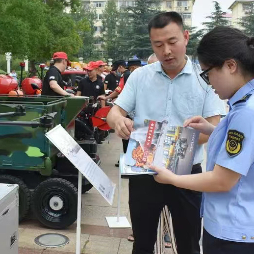Xinke Robotics participated in the Jiangsu Province Safety Promotion and Consultation Day event